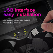 USB RGB LED strip for car interior, view 6 - MRSLM