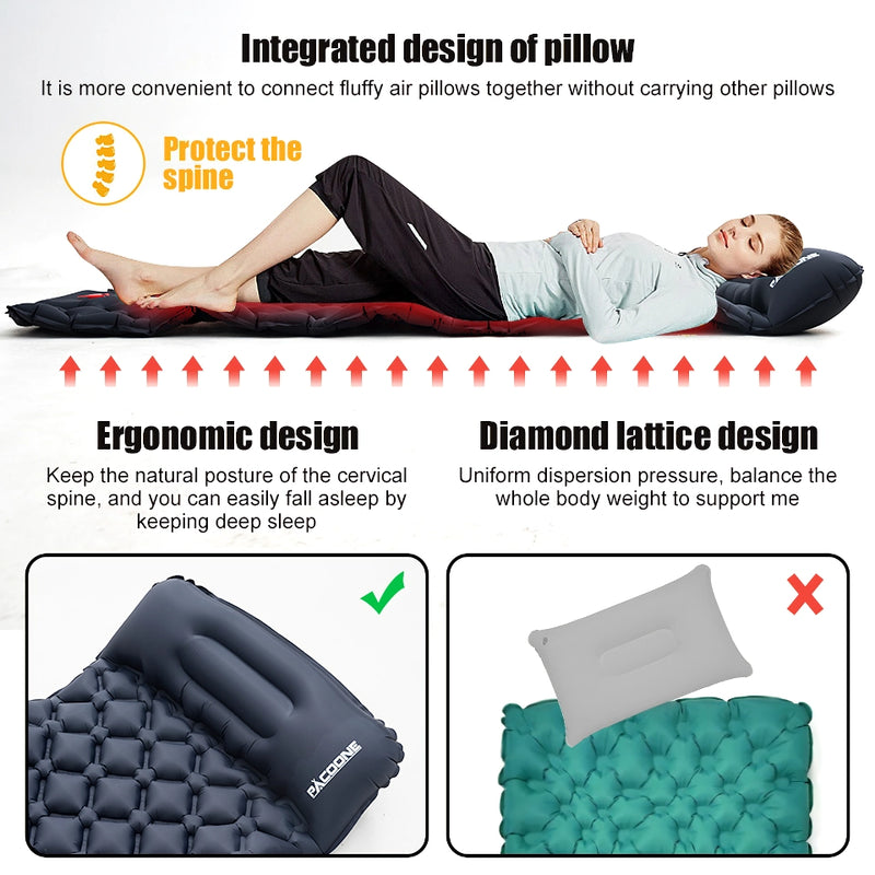 ultralight camping mattress, view 15 - MRSLM