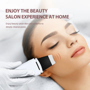 ultrasonic blackhead remover scrubber, view 3 - MRSLM