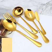 stainless steel serving set, view 7 - MRSLM
