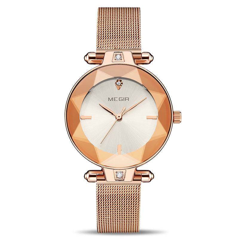 women's mirror quartz watch, view 5 - MRSLM