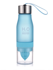colorful frosted plastic water bottle, view 23 - MRSLM
