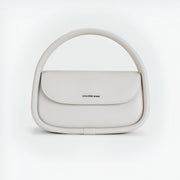 large soft split leather shoulder bag, view 7 - MRSLM