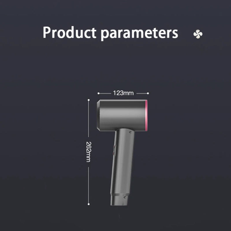cordless portable hair dryer, view 8 - MRSLM