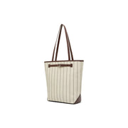 genuine leather bucket shoulder bag, view 3 - MRSLM