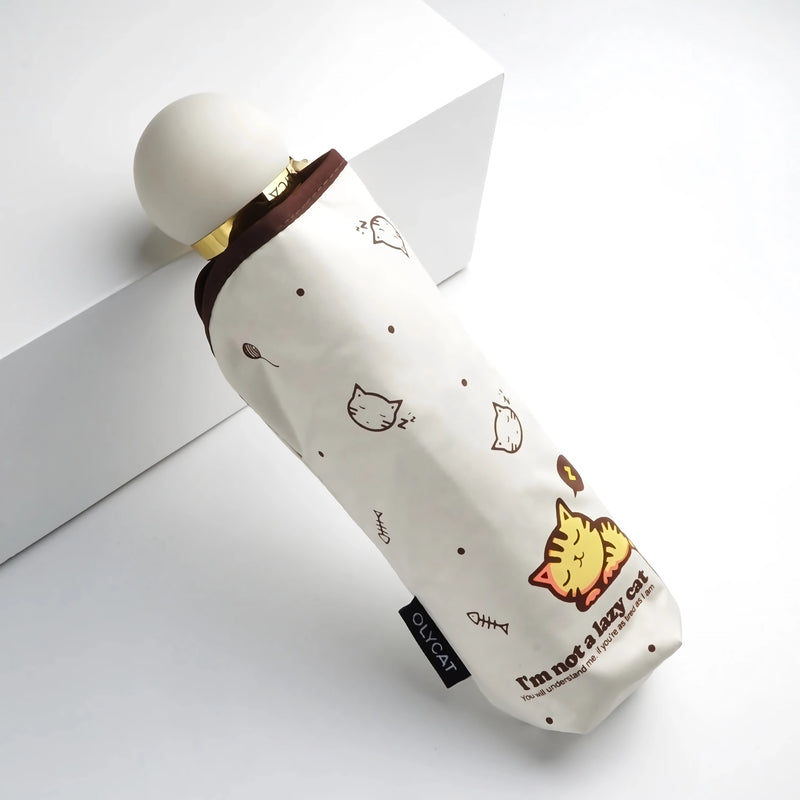 cute cat mini umbrella, view 3 - MRSLM