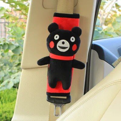 cartoon animal seatbelt cover, view 8 - MRSLM