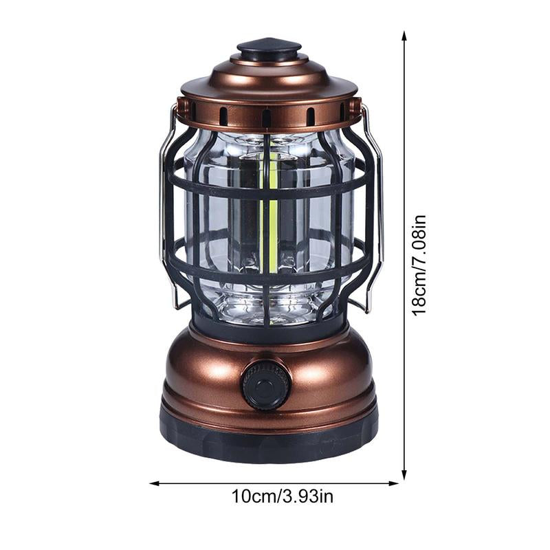 Tragbare LED-Campinglaterne – wasserdicht und USB-aufladbar