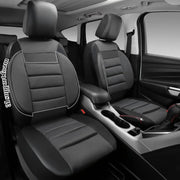 leather car seat covers with 3D foam, view 2 - MRSLM