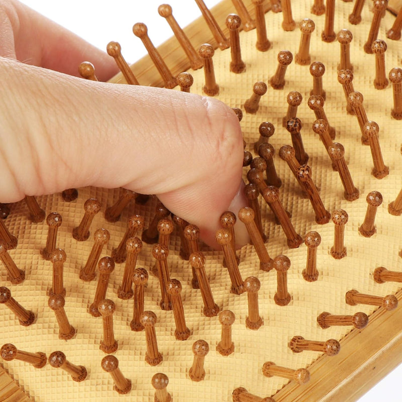 bamboo paddle cushion hair brush, view 11 - MRSLM