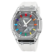 men's LED digital watch, view 4 - MRSLM