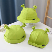 green cartoon baby hat - MRSLM