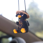 swinging duck car pendant, view 4 - MRSLM