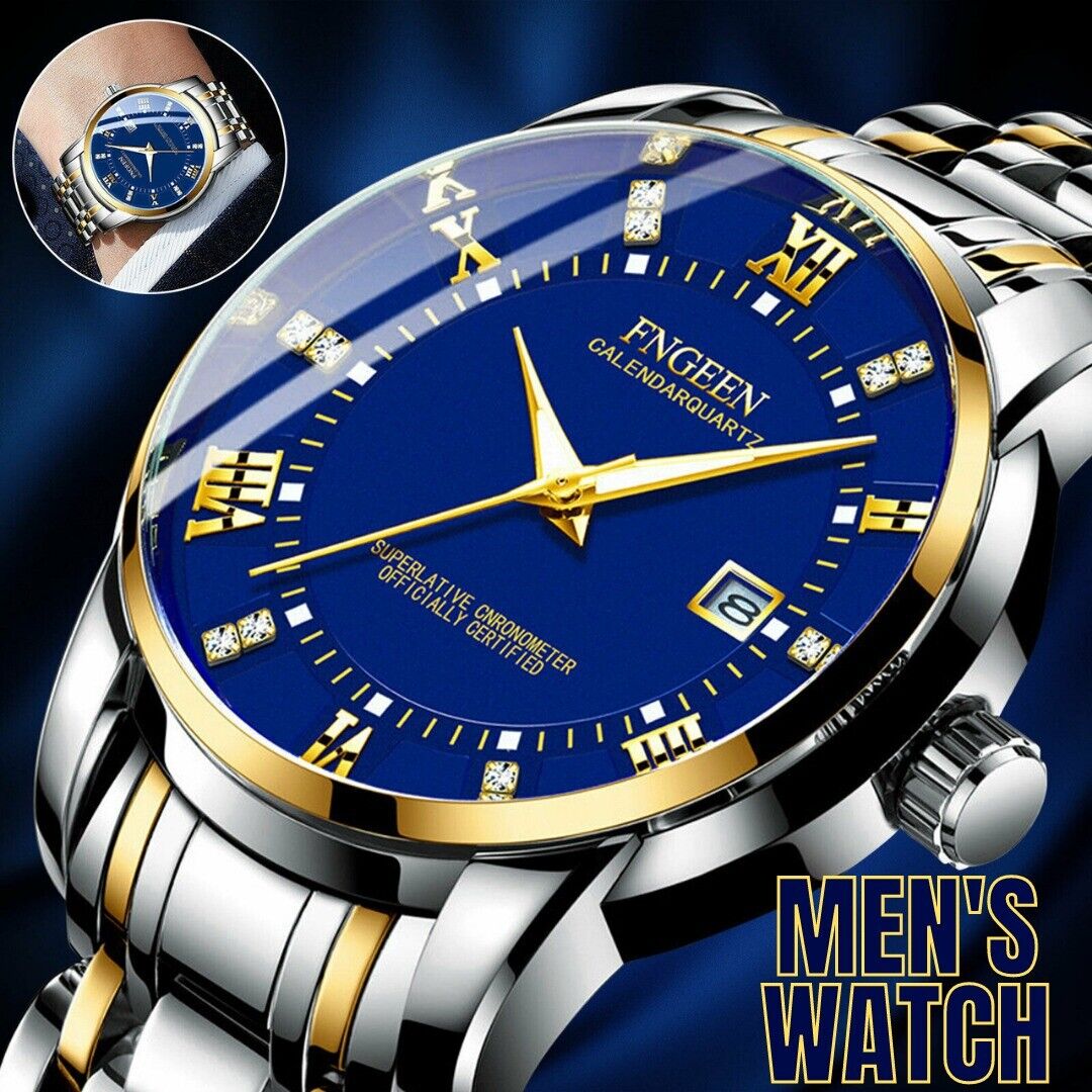 Stainless Steel Watch For MEN Quartz Luminous Classic Watches For Father Elderly