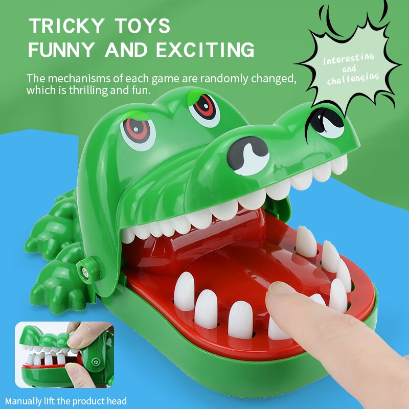Laugh & Snap Crocodile Dentist Game