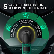 cordless car buffer polisher kit, view 4 - MRSLM