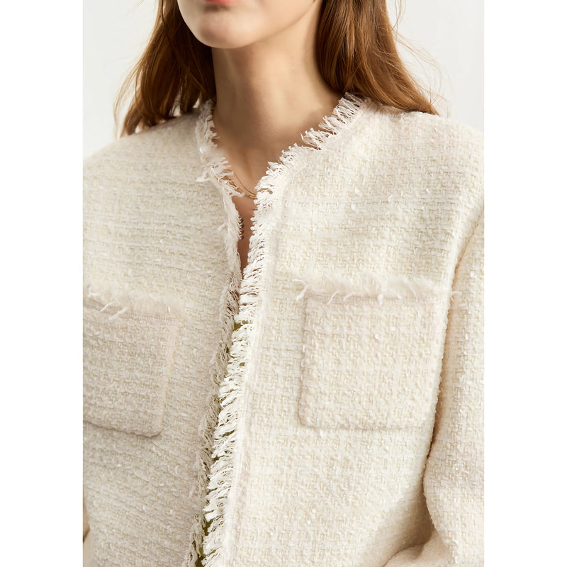 vintage woolen short coat, view 4 - MRSLM
