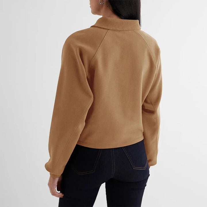 Cozy Autumn Fleece Zip-Up Hoodie