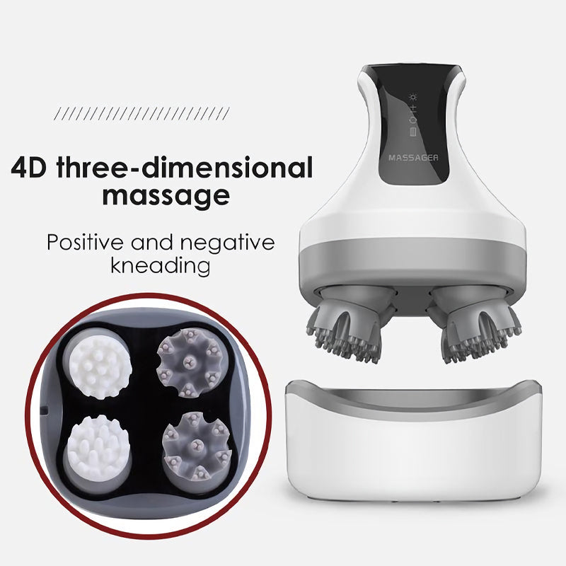 4D smart scalp massager, view 5 - MRSLM