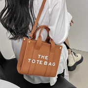 women's PU leather tote bag, view 13 - MRSLM
