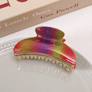 large acrylic gradient hair claw, view 5 - MRSLM
