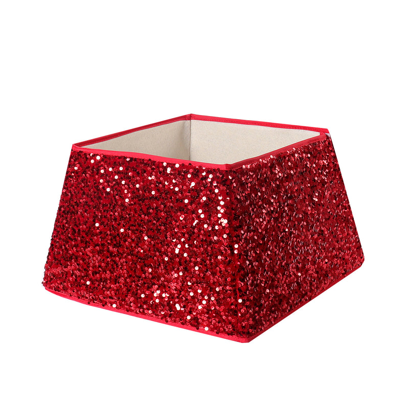 sequin Christmas tree skirt, view 5 - MRSLM