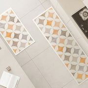Bohemian geometric non-slip kitchen mat, view 3 - MRSLM