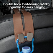 suede double hook car hanger, view 8 - MRSLM