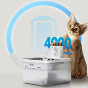 stainless steel cat water fountain, view 6 - MRSLM