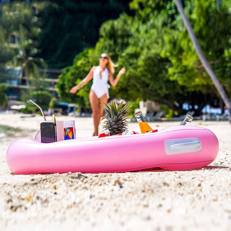 inflatable pool and beach drink holder, view 5 - MRSLM