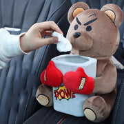 cartoon car tissue and trash holder, view 6 - MRSLM