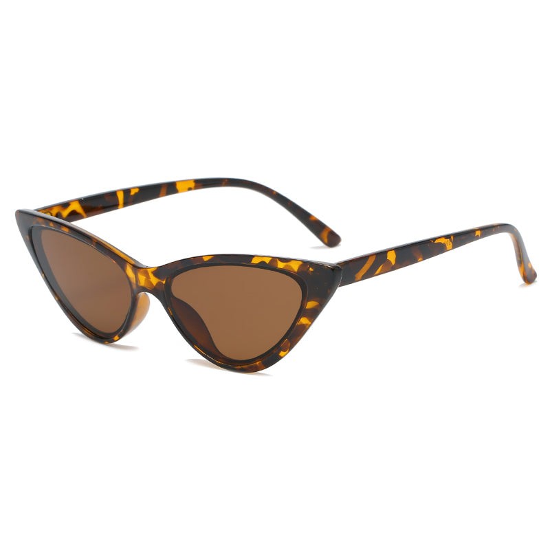 Óculos de Sol Femininos Estilo Vintage Olho de Gato com Lentes Degradê UV400