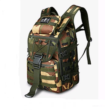 Outdoor-Bergsteigerrucksack für Herren, multifunktionaler, wasserdichter taktischer Rucksack, Angriffsrucksack, Armee-Fan-Rucksack, Tarnrucksack