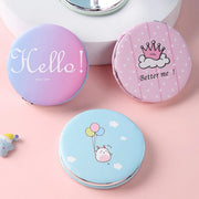 portable cartoon foldable makeup mirror, view 10 - MRSLM