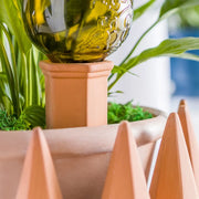 4-piece terracotta plant watering spikes, view 6 - MRSLM