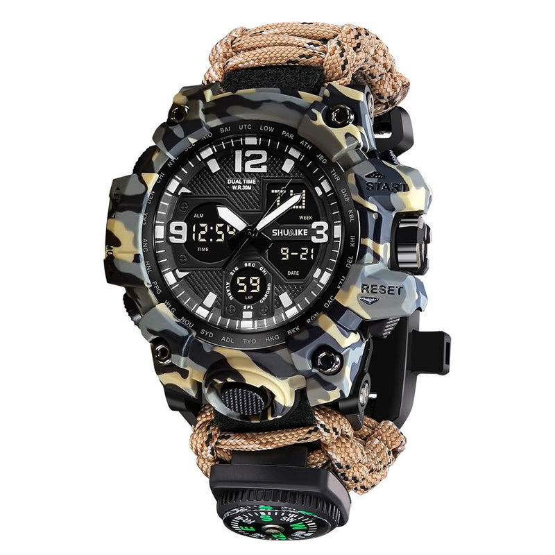 double display electronic watch, view 5 - MRSLM