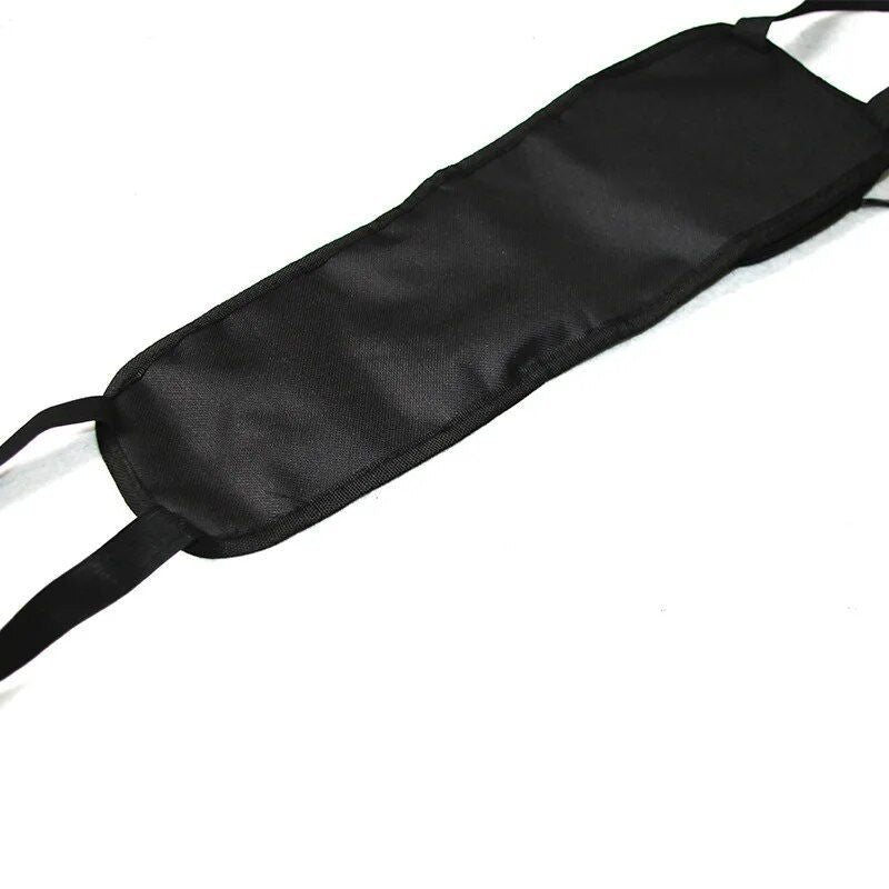 stretchable car seat organizer with drink holder, view 5 - MRSLM