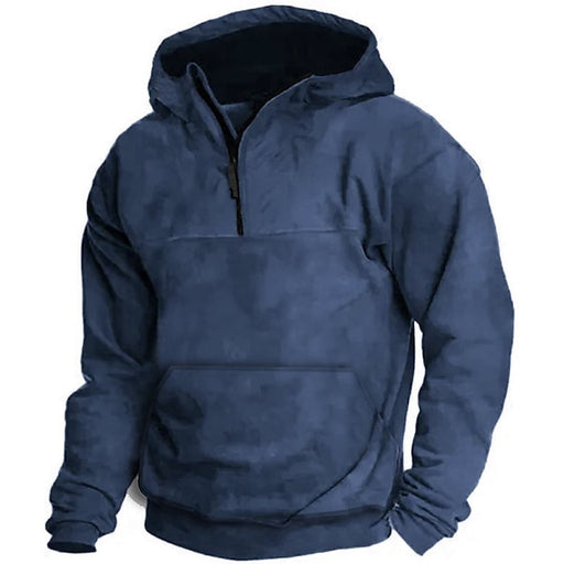 men's hooded sports sweater coat, view 3 - MRSLM
