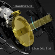super lightweight baitcasting reel, view 7 - MRSLM