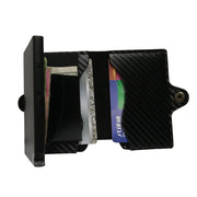carbon fiber two-fold wallet, view 2 - MRSLM