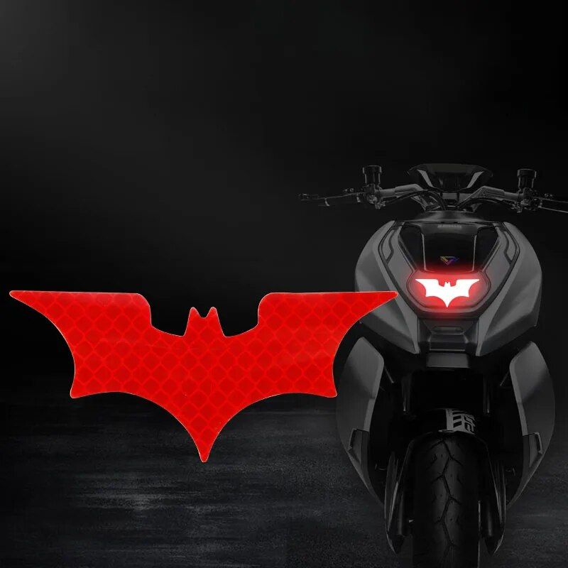bat shape reflective stickers, view 8 - MRSLM