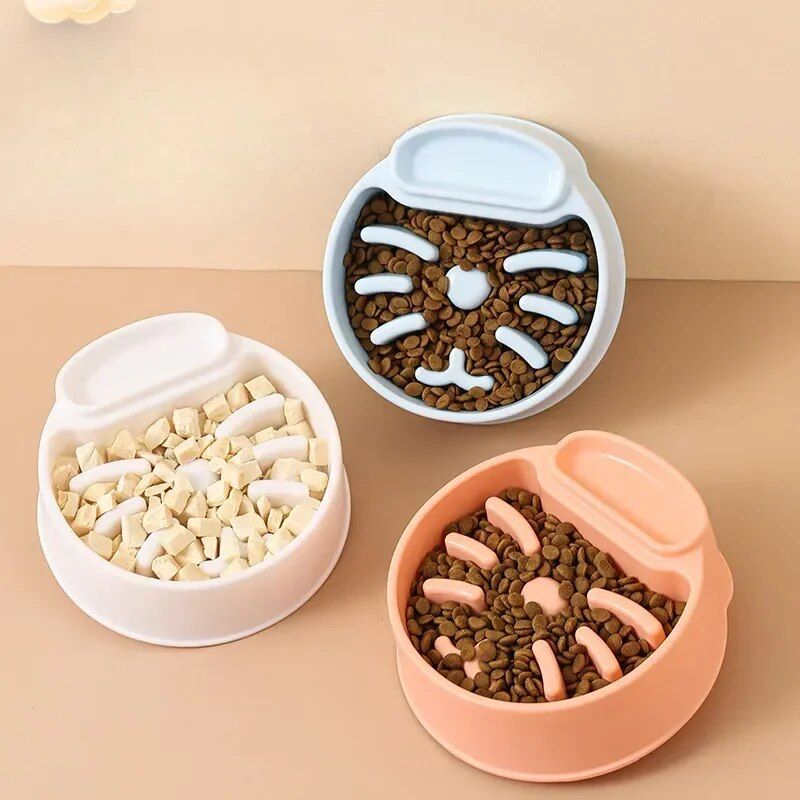 slow feeder pet bowl, view 7 - MRSLM