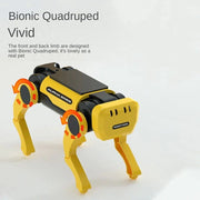 solar DIY mechanical dog robot kit, view 5 - MRSLM