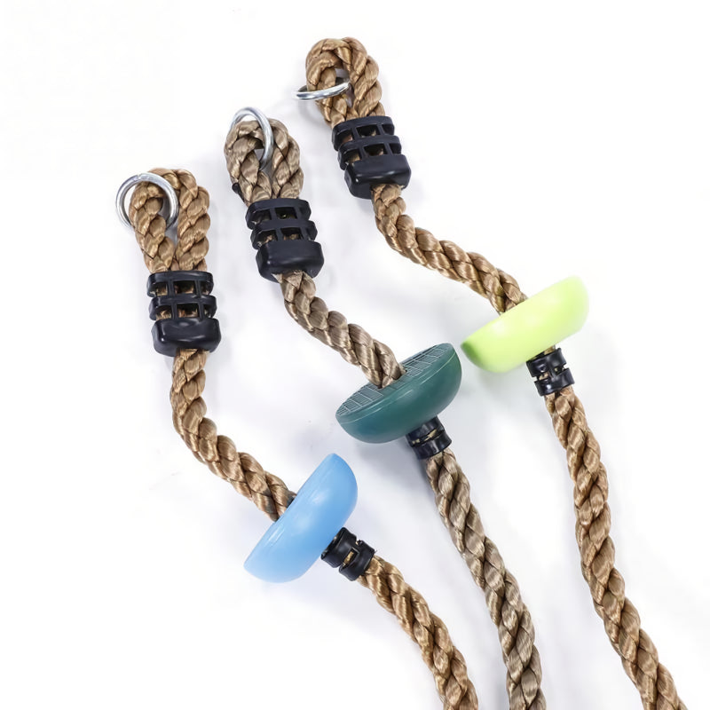 kids climbing rope swing, view 5 - MRSLM
