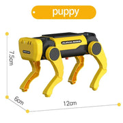 solar DIY mechanical dog robot kit, view 8 - MRSLM