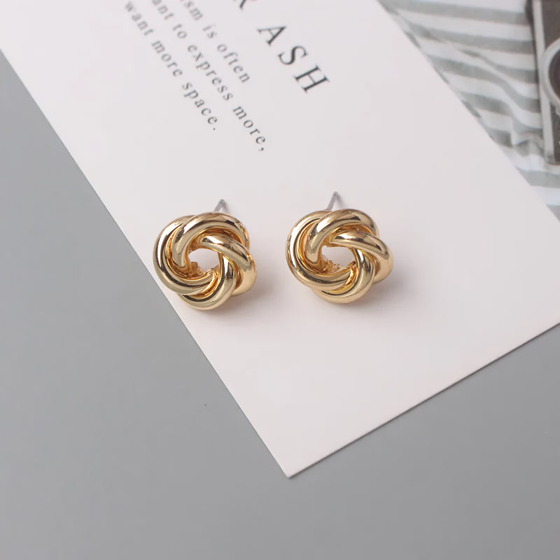 Geometric statement earrings, view 17 - MRSLM