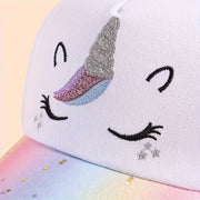 kids unicorn snapback cap, view 10 - MRSLM