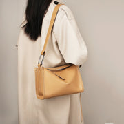 Genuine leather pillow shoulder bag, view 11 - MRSLM