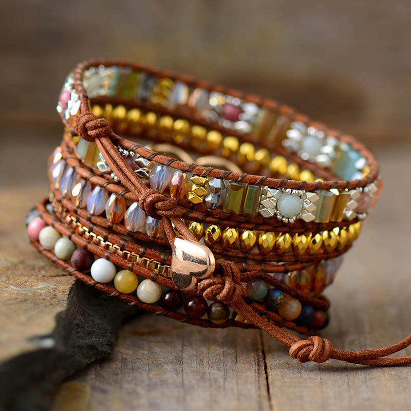 Hand-woven Multi-layer Winding Bracelet Europe And America