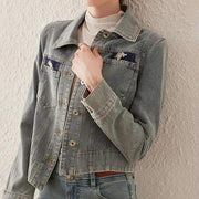 retro washed denim jacket - MRSLM